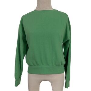 Universal Thread Womens Sweatshirt Crew Neck Pullover Green Size S Casual Fall